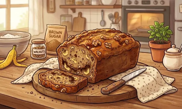 Brown Sugar Banana Nut Bread