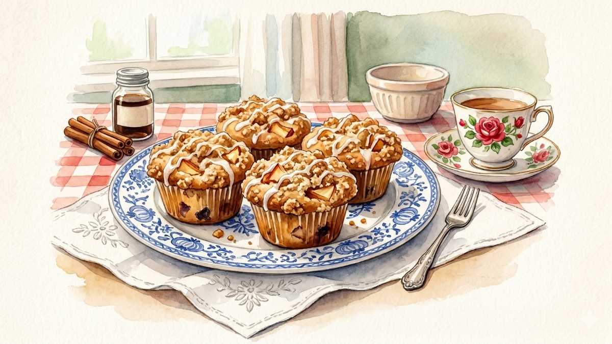 Apple Strudel Muffins
